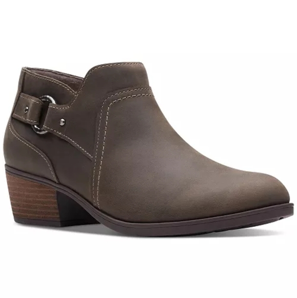 Clarks Shoes - Women's Charleton Grace Buckled Ankle Booties